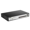 66536 Коммутатор D-Link DGS-1100-10MPP/C1A Настраиваемый коммутатор EasySmart с 8 портами 10/100/1000Base-T и 2 портами 1000Base-X SFP (порты 1 – 8 с поддер