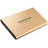 64885 Твердотельный накопитель SSD Samsung T5 External MU-PA500G/WW 500GB 1.8" USB 3.1 Gen 2 Type-C, Up to 540MB/s, Rose Gold, Retail (916398)