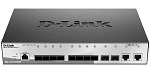 D-Link DGS-1210-12TS/ME/B1A, Managed Gigabit Switch with 10 Ports 1000Base SFP + 2 Ports 10/100/1000Base