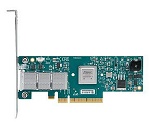 MCX353A-FCBT Mellanox ConnectX®-3 VPI adapter card, single-port QSFP, FDR IB (56Gb/s) and 40/56GbE, PCIe3.0 x8 8GT/s, tall bracket, RoHS R6