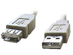 Кабель удлинитель USB 2.0 Gembird CC-USB2-AMAF-10, AM/AF, 3.0м, пакет