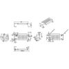 60074 Аксессуары Advantech FPM-3001G-ADKE Брекет (скоба) для крепления мониторов FPM-3000 15"/17"/19"