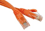 LAN-PC45/U5E-3.0-OR Патч-корд LANMASTER LSZH UTP кат.5e, 3.0 м, оранжевый