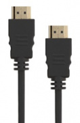 121645 Кабель HDMI Wize [CP-HM-HM-10M] 10 м, v.2.0, K-Lock, soft cable, 19M/19M, 4K/60 Hz 4:2:0/30 Hz 4:4:4, Ethernet, позол.разъемы, экран, темно-серый, пак