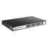 66486 Коммутатор D-Link DGS-1100-26MPP/C1A Настраиваемый L2 коммутатор с 24 портами 10/100/1000Base-T и 2 комбо-портами 100/1000Base-T/SFP (порты 1–24 PoE 8