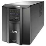 SMT1000I ИБП APC Smart-UPS 1000VA/670W, Line-Interactive, LCD, Out: 220-240V 8xC13 (4-Switched), SmartSlot, USB, HS User Replaceable Bat, Black, 1 year warranty (R