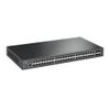 80234 Коммутатор TP-LINK TL-SG3452 JetStream управляемый коммутатор уровня 2+ на 48 гигабитных портов и 4 гигабитных uplink-порта, 48 портов RJ-45 10/100/10