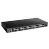 77593 Коммутатор D-Link DGS-1250-52X/A1A L2 Smart Switch with 48 10/100/1000Base-T ports and 4 10GBase-X SFP+ ports {5} (443015)