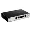 66579 Коммутатор D-Link DGS-1100-05PD/U Настраиваемый коммутатор EasySmart с 5 портами 10/100/1000Base-T (2 порта с поддержкой PoE 802.3af (до 15,4 Вт), PoE