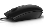 570-AAIS Dell Mouse MS116 Wired; USB; optical; 1000 dpi; 3 butt; Black