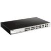 80808 Коммутатор D-Link Bad Pack DGS-1210-28MP/FL1A Bad Pack Управляемый L2 коммутатор с 24 портами 10/100/1000Base-T и 4 комбо-портами 100/1000Base-T/SFP (