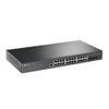 110317 Коммутатор TP-LINK TL-SG3428X-UPS JetStream™ 24 портовый гигабитный управляемый коммутатор уровня 2+ с 4 слотами SFP+ 10GE и источником бесперебойного