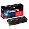 141312 Видеокарта PowerColor RX7700XT Fighter 12GB GDDR6 256-bit DPx3 HDMI 3FAN RTL