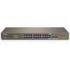 173234 Коммутатор Tenda TEG1024F Коммутатор неуправляемый, 24 порта 24x1 Гбит/с, RJ-45/SFP 2x1 Гбит/с, установка в стойку, металлический корпус