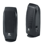 980-000010 Logitech Speaker System S-120, 2.0, 2.2W(RMS), Black, OEM, [980-000010]
