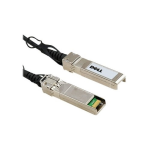 470-AAVK DELL Cable SFP+ to SFP+ 10GbE Copper Twinax Direct Attach Cable, 0.5 Meter - Kit