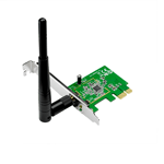 ASUS PCE-N10 // WI-FI 802.11n, 150 Mbps PCI-E Adapter, 1 антенна ; 90-IG1Q003M00-0PA0-
