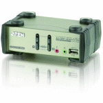 CS1732B-A7-G ATEN 2-Port PS/2-USB VGA/Audio KVMP™ Switch with OSD