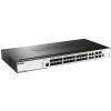66473 Коммутатор D-Link DGS-3000-28SC/A1A Управляемый стекируемый коммутатор 2 уровня с 20 портами 100/1000Base-X SFP, 4 комбо-портами 10/100/1000Base-T/SFP