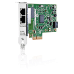 652497-B21 Контроллер HPE Ethernet Adapter, 361T, Intel, 2x1Gb, PCIe(2.0), for G7/Gen8/Gen9/Gen10 servers
