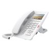 121556 Телефон IP Fanvil H5 белый для отелей, 1 SIP линия, цветной экран, USB