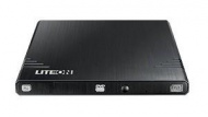 1255516 Оптический привод DVD RW USB2 8X EXT SLIM RTL BLACK EBAU108-11 LITEON