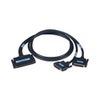 113414 Кабель Advantech PCL-10251-2E Кабель интерфейсный SCSI-100 to 2*SCSI-50 Shielded Cable, 2m, P.V.C. jacket 100-Pin to two 50-Pin SCSI Cable, Half pitch