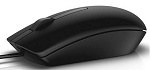570-AAIR Dell Mouse MS116 Wired; USB; optical; 1000 dpi; 3 butt; Black; RTL BOX