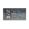 47480 Линейный усилитель Kramer Electronics VPM-2/E сигналов VGA/UXGA с регулировкой АЧХ, кнопка управления коммутатором, рамка для 3 вставок Insert, совмес