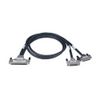 77717 Кабель Advantech PCL-10250-2E Кабель интерфейсный с разъемами SCSI-100 -to- 2x SCSI-50, Shielded, 2м,ПВХ