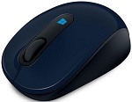 43U-00014 Microsoft Wireless Sculpt Mobile Mouse, Wool Blue