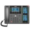 66370 Телефон IP Fanvil X210 20 линий, цветной экран 4.3" + два доп. цветных экрана 3.5", HD Opus, 10/100/1000 Мбит/с, USB, Bluetooth, PoE {10}