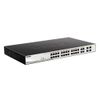 124190 Коммутатор D-Link DGS-1210-28P/F5A Настраиваемый L2 коммутатор с 24 портами 10/100/1000Base-T и 4 комбо-портами 100/1000Base-T/SFP (24 порта PoE 802.3