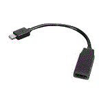 0B47089 Lenovo Mini-DisplayPort - HDMI adapter (M to F, DisplayPort 1.2, HDMI output to 3849x2169 @ 30Hz)