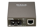 DMC-F30SC/A1A D-Link Автономный медиаконвертер, 100Base-TX / 100Base-FX (SC), 1310 нм, для одномодового оптического кабеля (до 30 км)