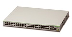 AT-FS980M/52PS-50 Allied Telesis 48 x 10/100T POE+ ports and 4 x 100/1000X SFP (2 for Stacking), Fixed AC power supply, EU Power Cord