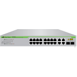 AT-FS750/20-50 Allied Telesis 16 Port Fast Ethernet WebSmart Switch with 4 uplink ports (2 x 10/100/1000T and 2 x SFP-10/100/1000T Combo ports)