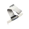 108361 Кабель Advantech 1700020294-01 F Cable D-SUB 25P/IDE#3 2*13P-2.54 42CM W/BKT
