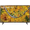 139301 Телевизор LG 43" LED LG 43UP76006LC 43" 4K/Smart/UHD 3840x2160 1080p Bluetooth Wi-Fi Direct webOS черный