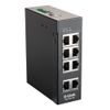 66642 Коммутатор D-Link DIS-100E-8W/A1A Промышленный неуправляемый коммутатор с 8 портами 10/100Base-TX, функцией энергосбережения и поддержкой QoS