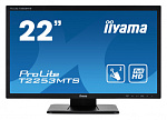 1089302 Монитор Iiyama 21.5" ProLite T2253MTS-B1 черный TN LED 2ms 16:9 DVI HDMI M/M матовая 1000:1 250cd 170гр/160гр 1920x1080 D-Sub FHD USB Touch 5.6кг