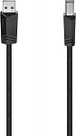 1861966 Кабель Hama H-200604 ver2.0 USB A (m) USB B(m) 5м (00200604) черный