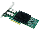 LRES1021PF-2SFP28 LR-Link NIC PCIe 4.0 x8, 2 x 25G SFP28, Intel E810 chipset (FH+LP)