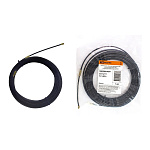 1924686 TDM SQ0590-0024 Нейлоновая кабельная протяжка НКП диаметр 4мм длина 20м с наконечниками (черная)