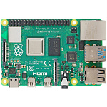 Одноплатный компьютер Raspberry Pi 4 Model B (RA545) Retail, 4GB RAM, Broadcom BCM2711 Quad core Cortex-A72 (ARM v8) 64-bit SoC @ 1.5GHz CPU, WiFi, B