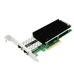 11066460 Сетевой адаптер Lr-Link LRES1001PF-2SFP28 PCIe 3.0 x8, Intel XXV710-AM2, 2*SFP28 25G NIC Card (302212)
