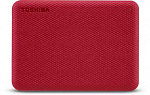1431516 Жесткий диск Toshiba USB 3.0 2Tb HDTCA20ER3AA Canvio Advance 2.5" красный