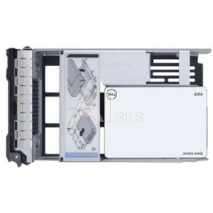 400-BCQVt SSD DELL 480GB LFF (2.5" in 3.5" carrier) Mix Use SAS 12Gbps, 3 DWPD, 2628 TBW, Hot-plug For 11G/12G/13G/T340/T440/T640/MD3/ME4 (analog 400-BCNF)