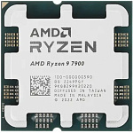 11041309 CPU AMD Ryzen 9 7900 OEM (100-000000590) {3,7Гц 5,4ГГц Turbo AM5 65W}