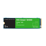 1904969 SSD WD Green SN350 NVMe WDS200T3G0C 2ТБ M2.2280 (QLC)